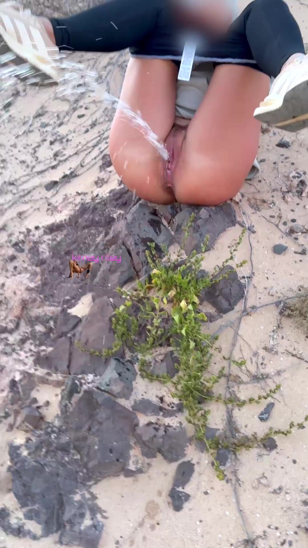I'm a gusher in the desert!