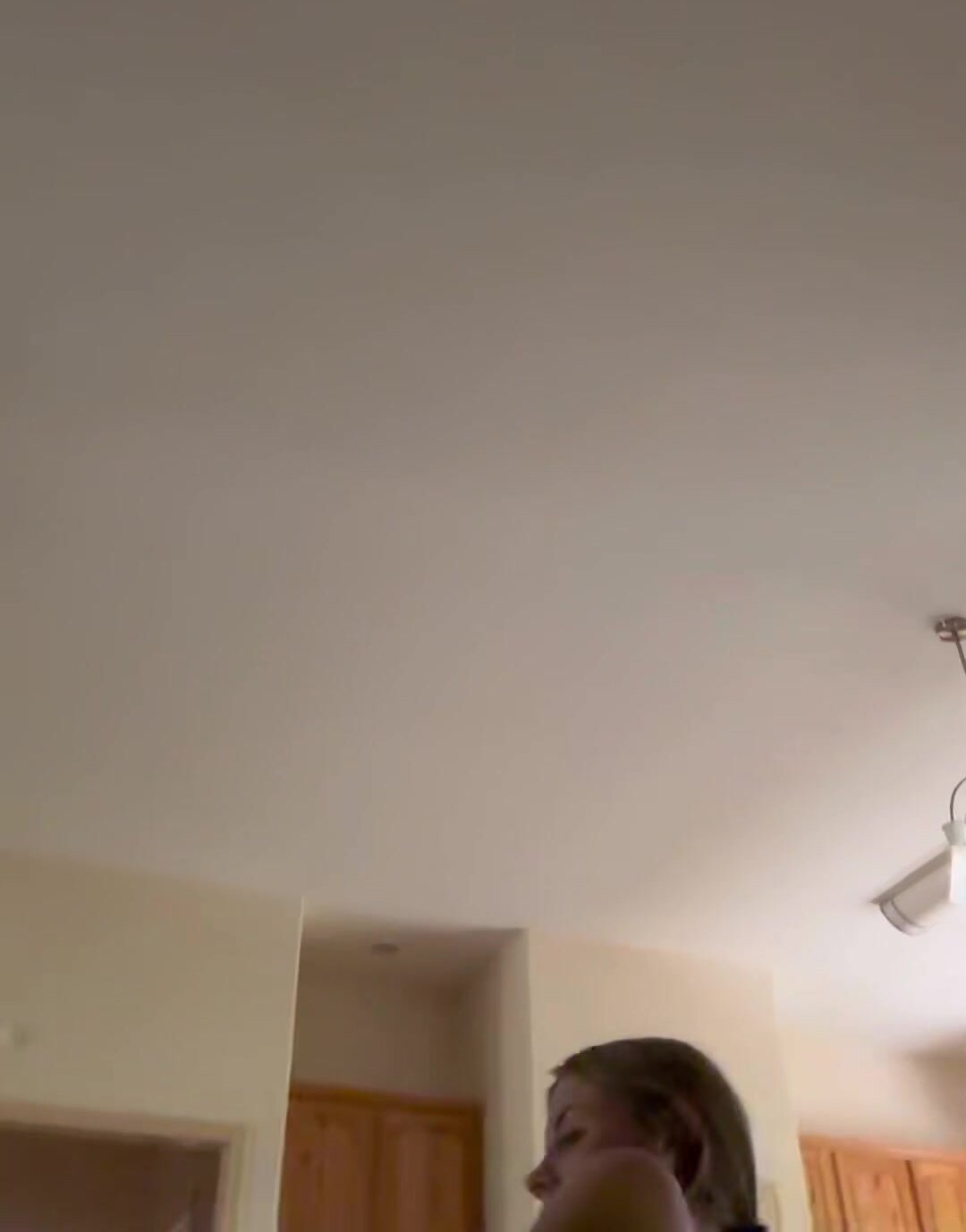 Couch blowjob