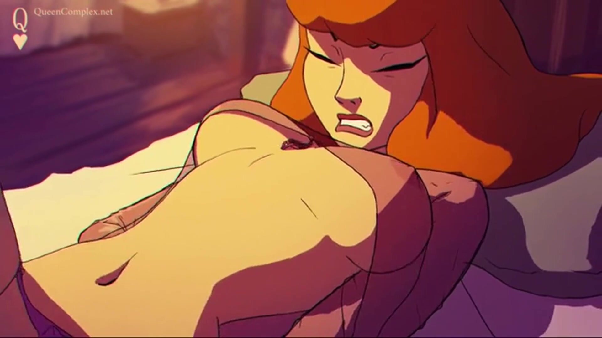 Daphne tied up(Queenscomplex)[Scooby Doo]