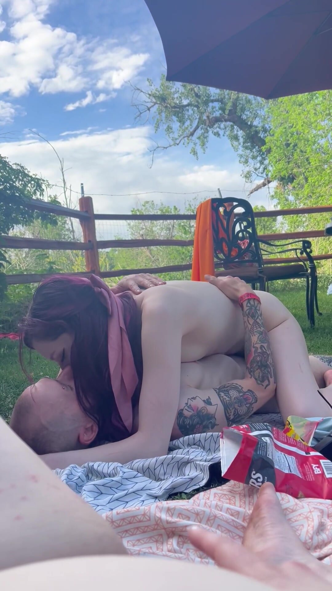 i wanted to get off while i watched, but he ordered me to get better, close-up footage of him fucking my best friend outdoors