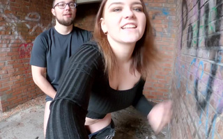 Old Acquaintances Get Nostalgic and Fuck in an Abandoned Building