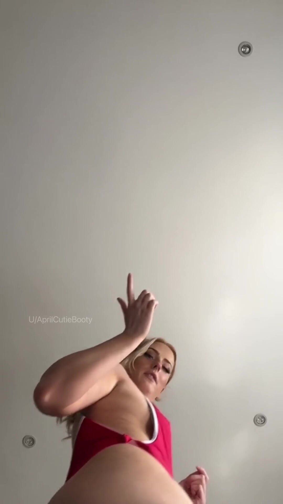 Brace yourself! Your thick GF sits on you