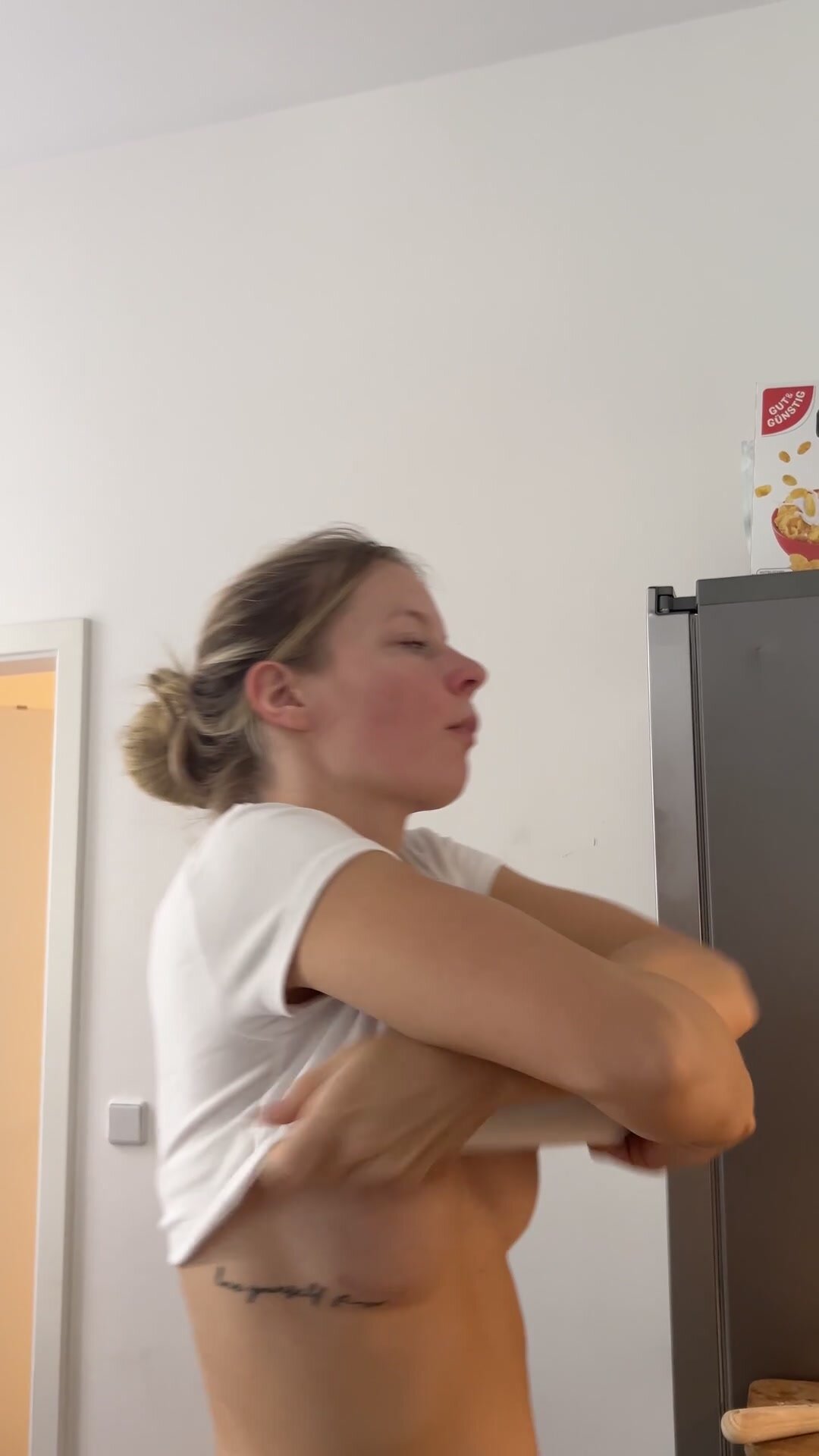 Its just more fun to cook naked