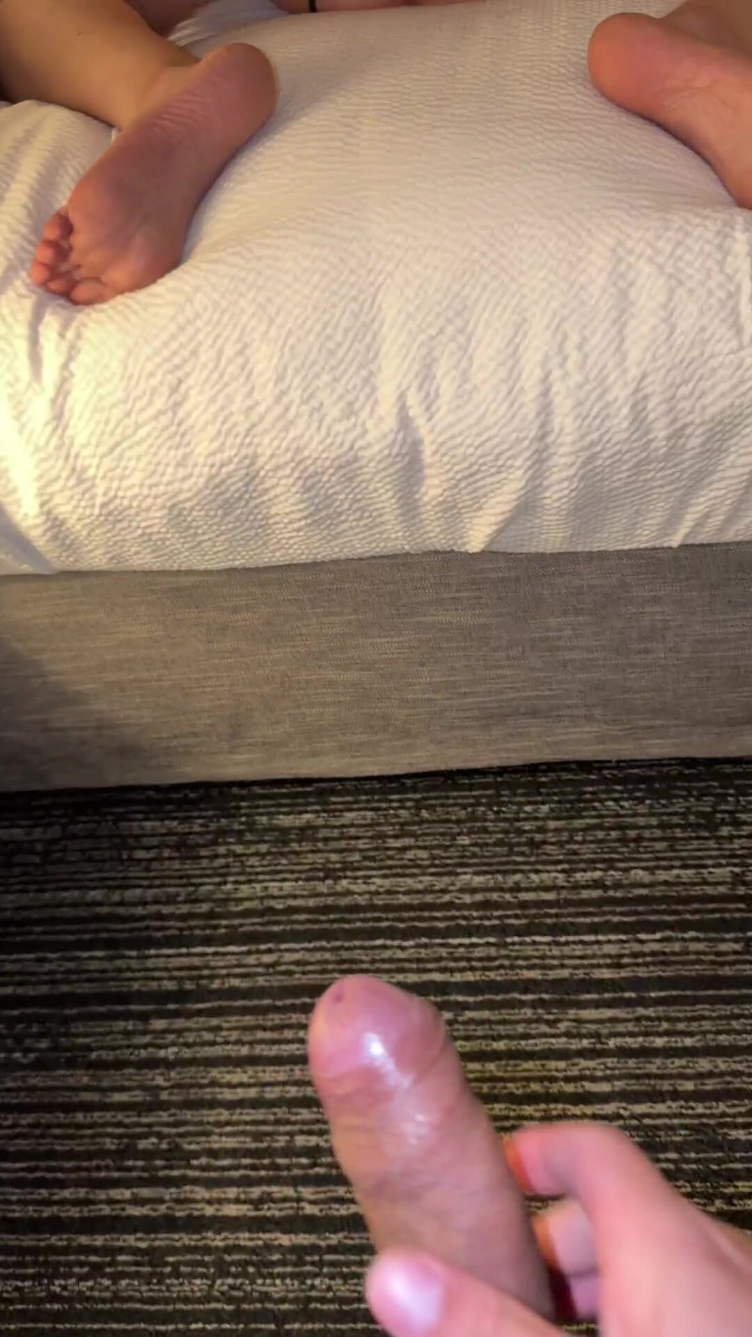 Husband couldn’t hold his load anymore