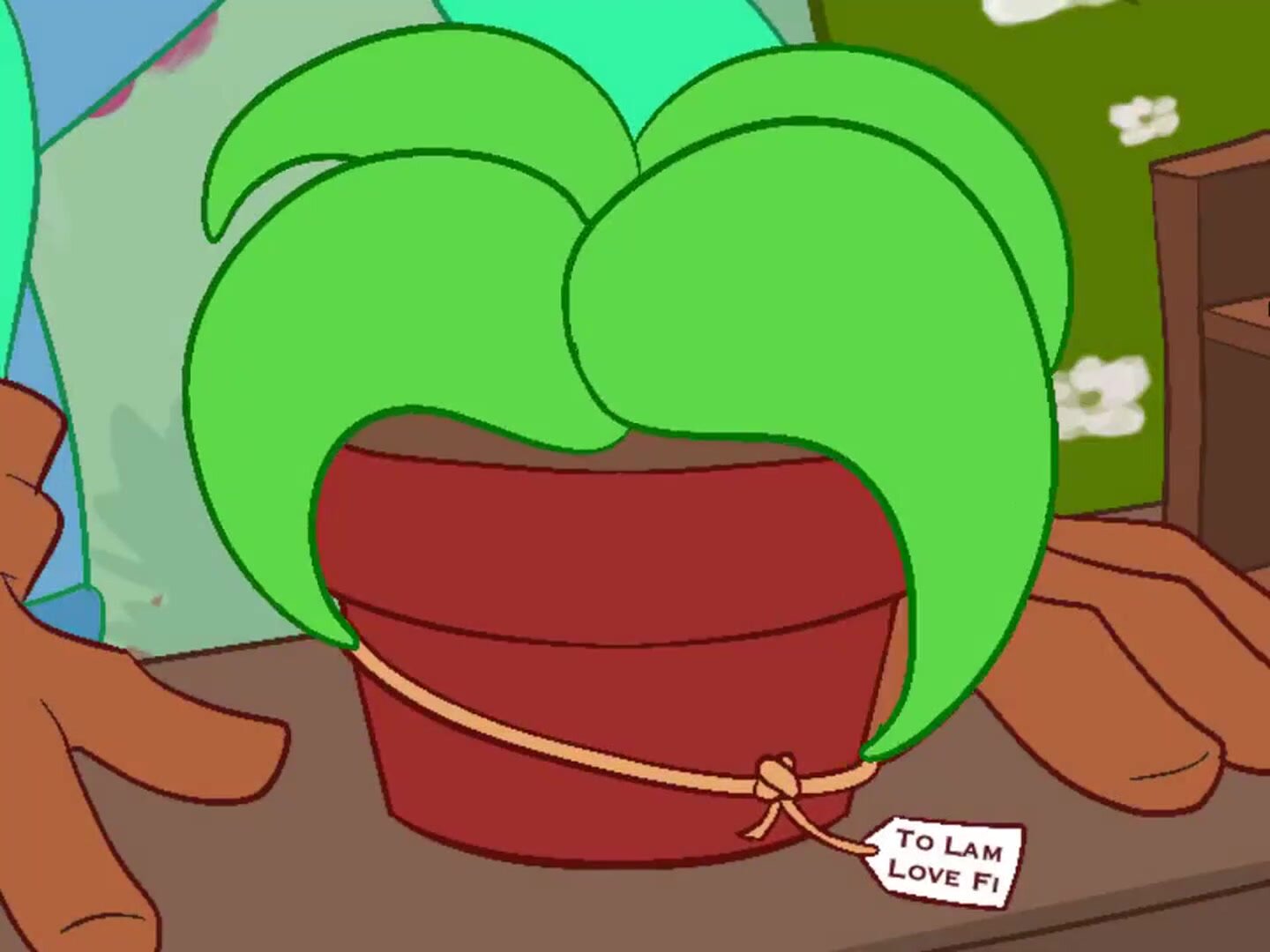 He messed up with the plants