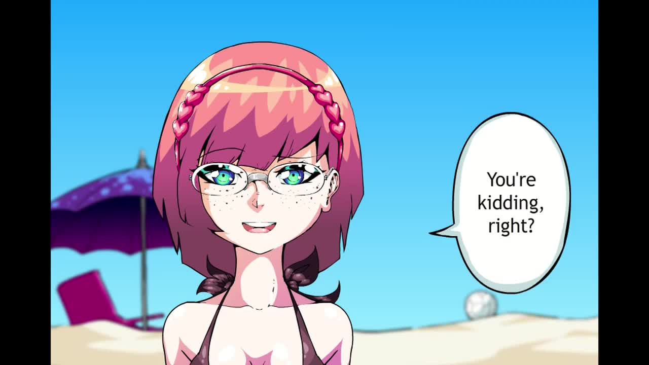 Beach Babe Serving Fan #1000 by Introspurt *sound*