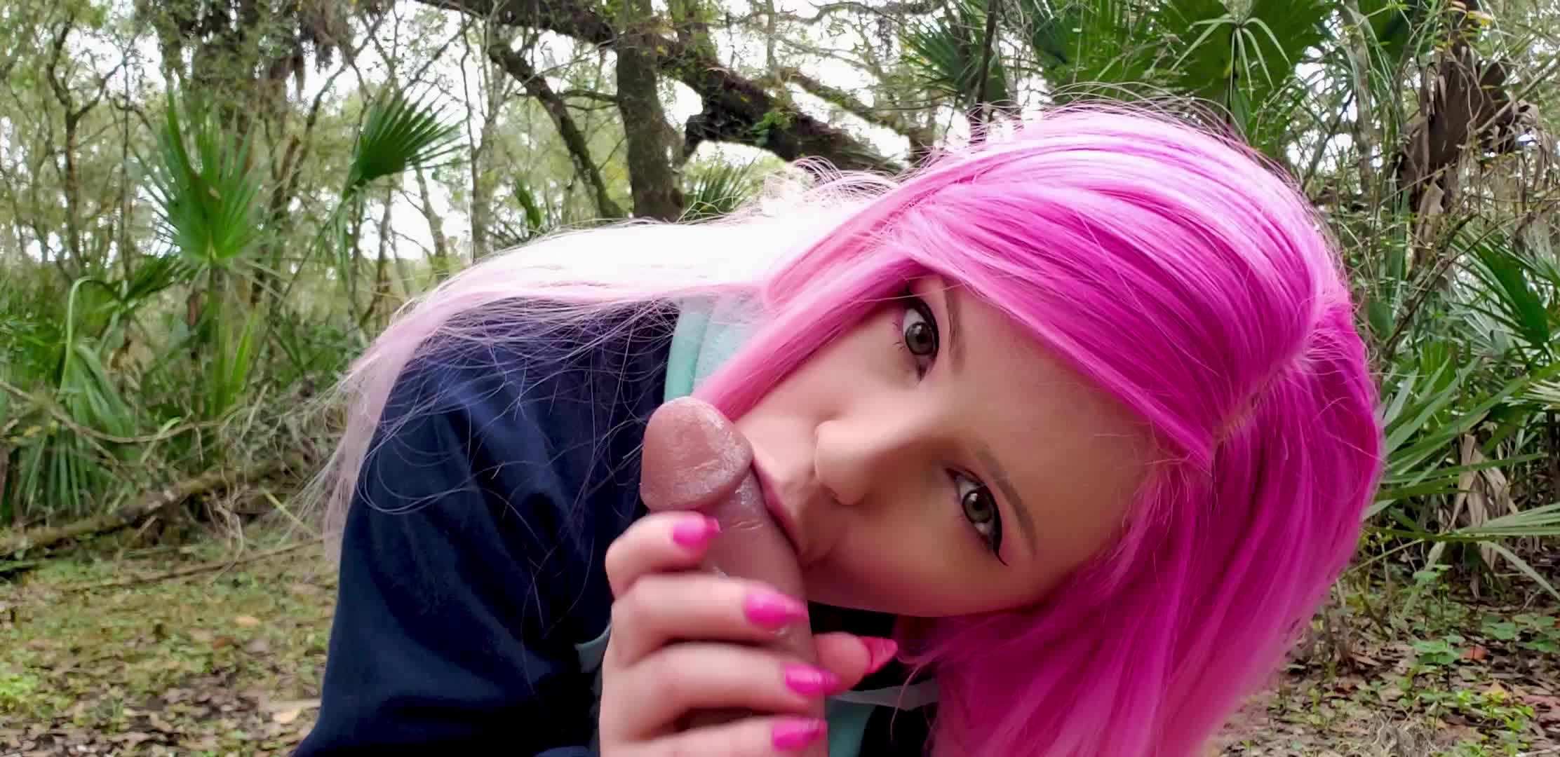 Would you let me suck your cock at the park? 