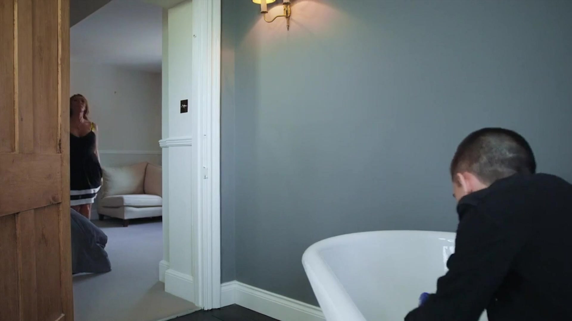 FFM I`m not touching my stepson`s dick!!