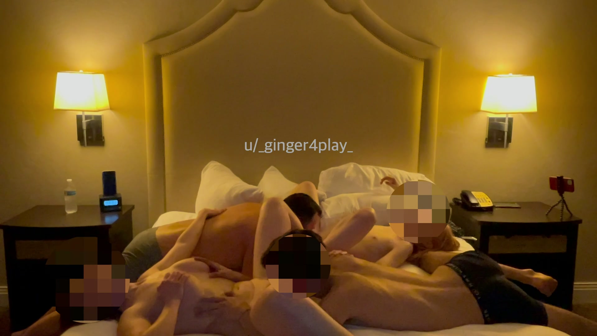 MFMF Time for some foursome fun in the hotel room again