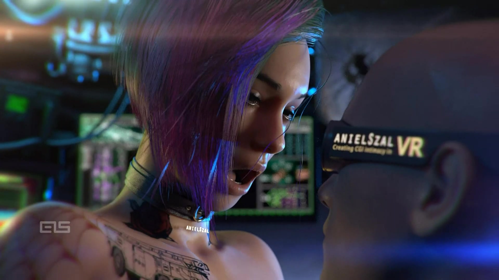 Intimate moments with Judy Alvarez anielSzal Cyberpunk 2077