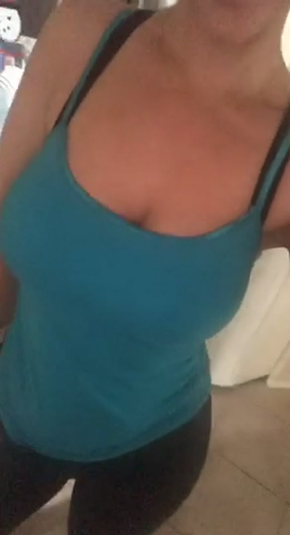 Was it the smile, tits, or yoga pants that got your attention?