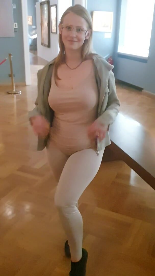 It's a cool museum, and I left a lot of footage for the surveillance camera staff. So jerk off because it's healthy. Heh