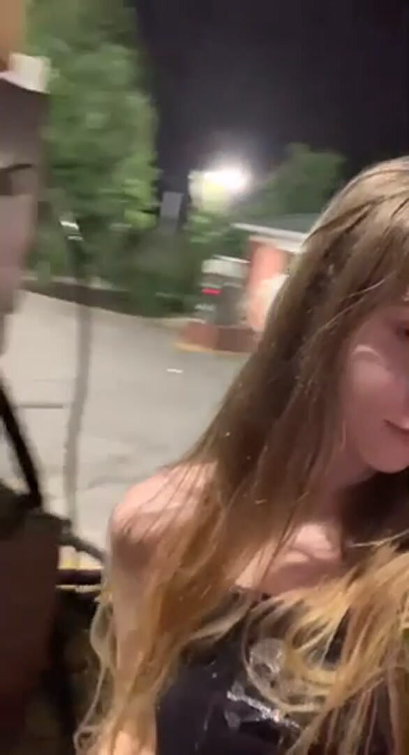 Spreading my pussy as the carwash