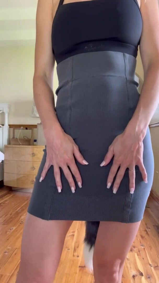 Wearing this to greet the delivery guy!