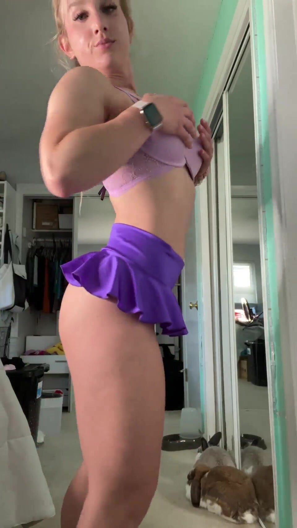 I love it when men can see up my skirt