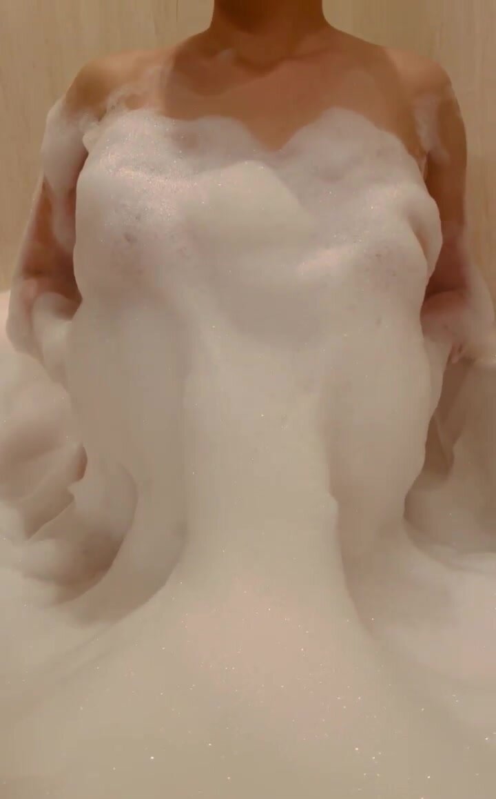 Love playing with bubbles