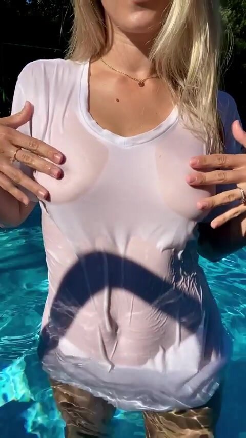 Oh no, my shirt got wet