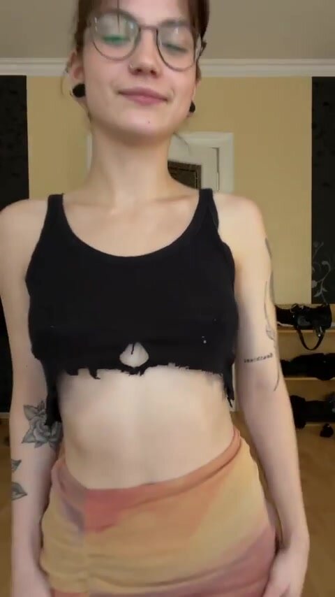 I hope you don't mind admiring my cute 18 y/o tits