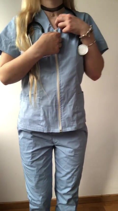 Just a lil glimpse under my scrubs