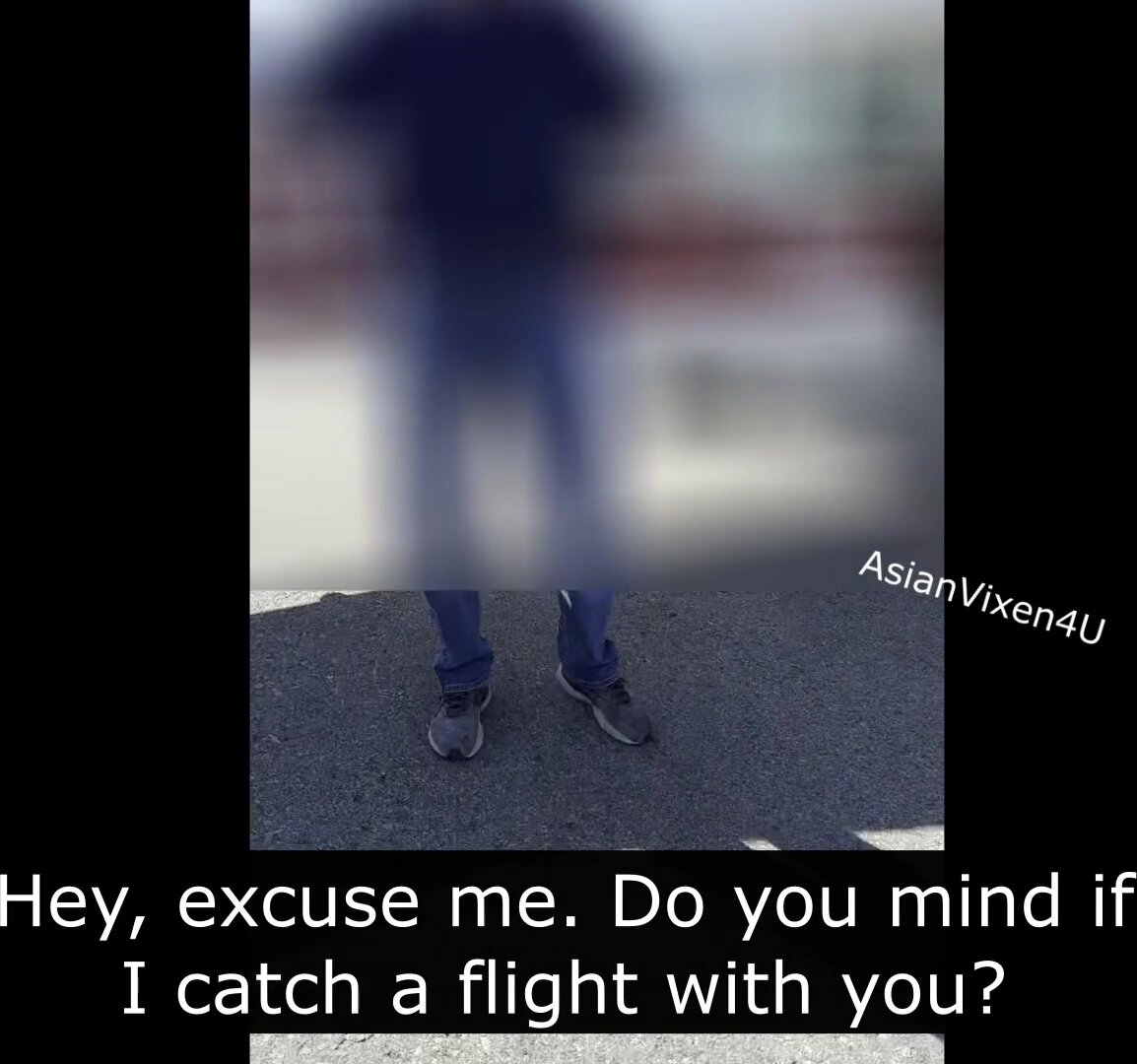 Hitched a ride with a pilot. Ended up stripping, masturbating, and squirting all over the floors of his airplane