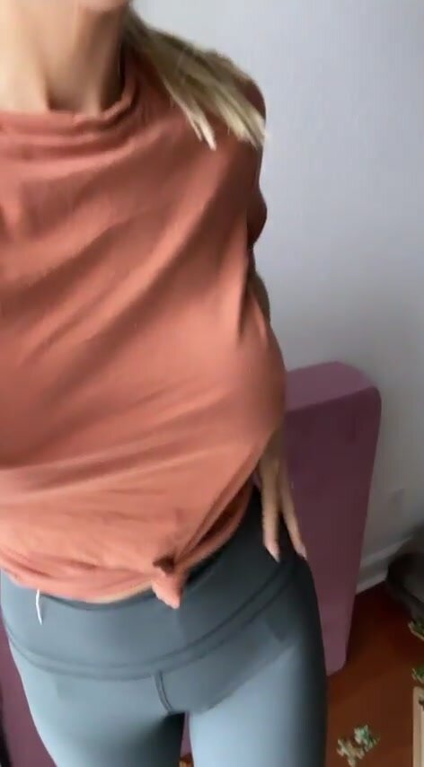 I wonder if people notice that I don’t wear bras ..